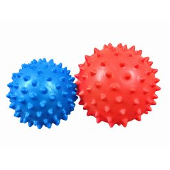 Masážní ježek dofukovací - měkký masážní ježek s ventilkem - 7 a 9 cm