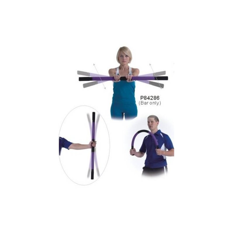 Pilates flex bar kmitací tyč pružná gymnastická tyč k posílení