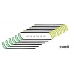 Sada hokejka florbal FIBER Unihoc