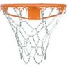 Kovová síťka pro basketbalový koš.   KOŠ NENÍ SOUČÁSTÍ TOHOTO ZBOŽÍ. Po obvodu je 12 háčků k zavěšení.
