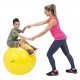 Žlutý cvičební míč Gymnic je určen pro všechny věkové kategorie