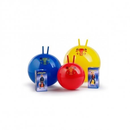Dětský míč Globetrotter Junior - cvičební míč s úchyty