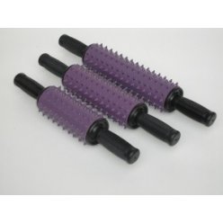 Masážní váleček s držadly 18 cm
