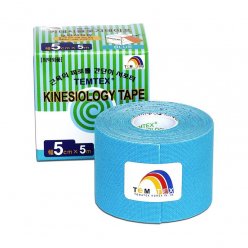 TEMTEX kinesio tape Classic, modrá tejpovací páska 5cm x 5m