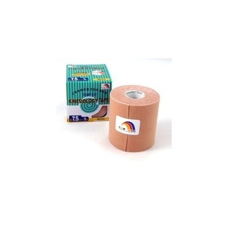 TEMTEX kinesio tape Classic, béžová tejpovací páska 7,5cm x 5m