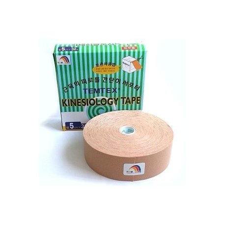 TEMTEX kinesio tape Classic XL, béžová tejpovací páska 5cm x 32m- ekonomické balení