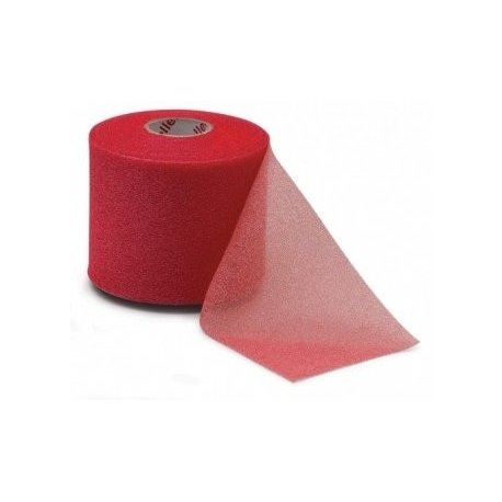 MUELLER MWrap® Colored, podtejpovací molitanová páska červená 7cm x 27,4m