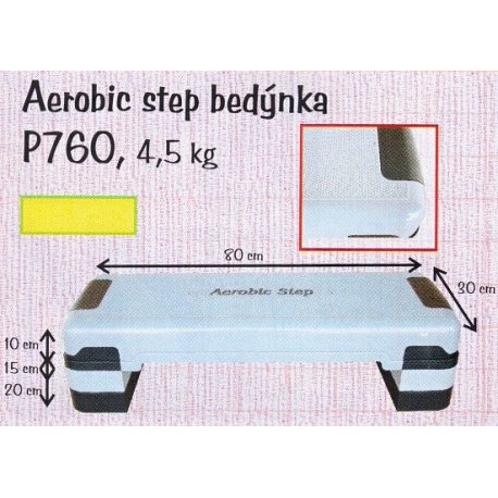Aerobic step bedýnka 760