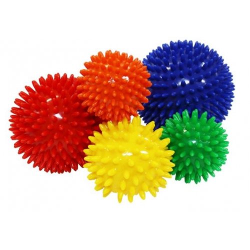 Masážní míček ježek - různé varianty
