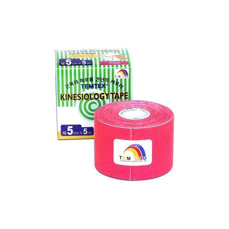 TEMTEX kinesio tape Tourmaline, růžová tejpovací páska 5cm x 5m