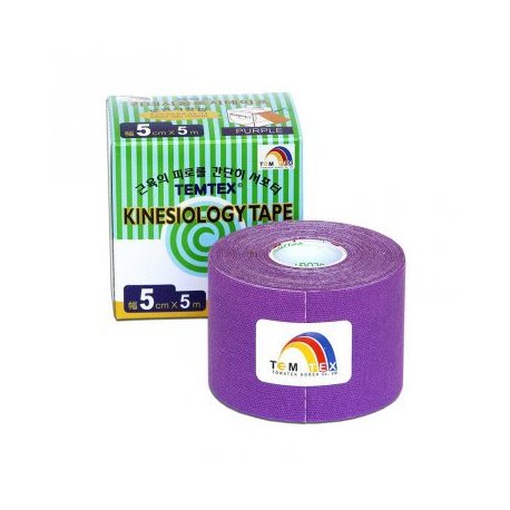 TEMTEX kinesio tape Tourmaline, fialová tejpovací páska 5cm x 5m