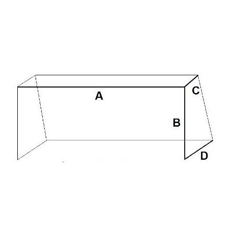 Síť kopaná 3x2x0.8x1.2m / 4mm Mini4