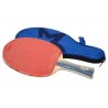 Pink pongová značková raketa pro stolní tenis vhodná do škol a k rekreačnímu hraní.