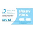 Dárkový poukaz v hodnotě 500 Kč