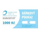 Dárkový poukaz v hodnotě 1000 Kč