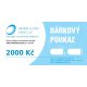 Dárkový poukaz v hodnotě 2000 Kč