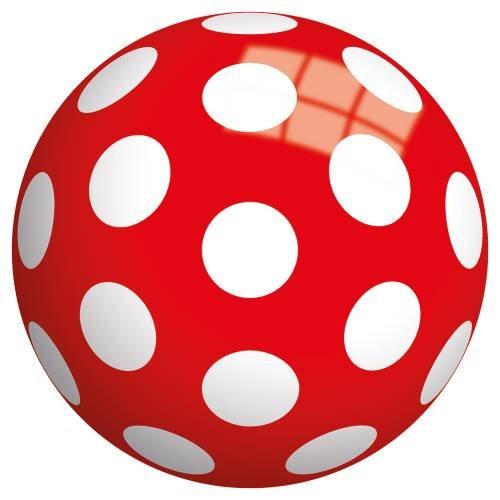 Dětský míč s puntíky 13 cm - JOHN