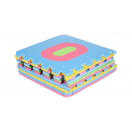 Pěnové puzzle desky 32 x 32 x 1 cm - různý mix barev