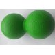 Dual ball - masážní míček burák 12x6 cm - mix barev