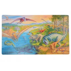 Dinosauři puzzle pěnová podložka