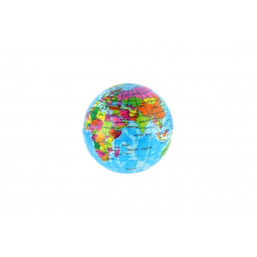 Pěnový míček 6 cm - Zeměkoule