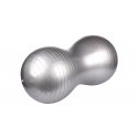 Rehabilitační míč - tvarovaný 40 x 80 cm stříbrný