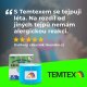 TEMTEX kinesio tape Classic, červená tejpovací páska 5cm x 5m